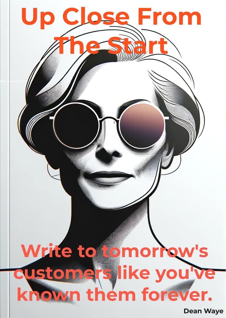 Up Close From The Start book cover